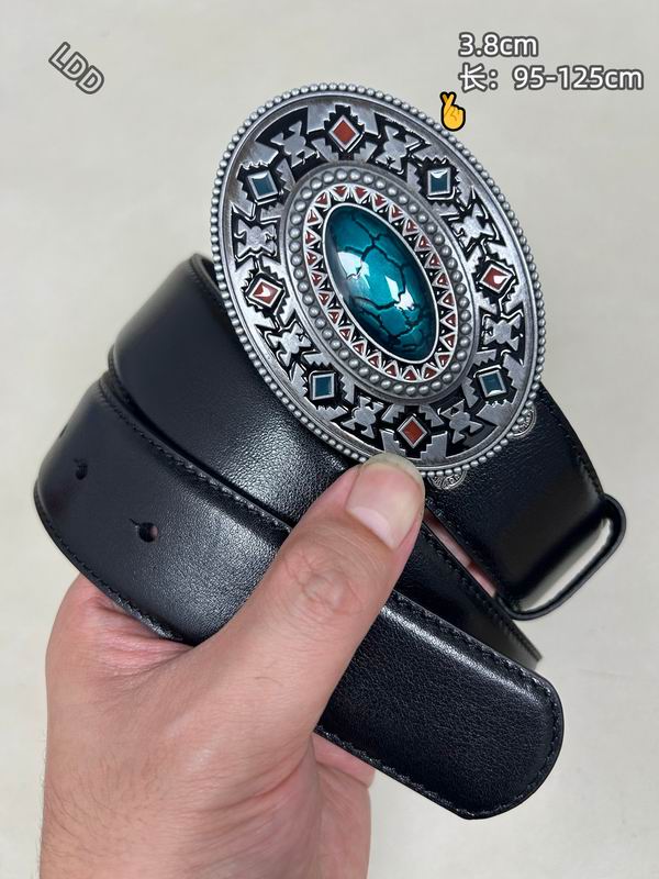 Chrome Hearts belt 38mmX95-125cm 8L109
